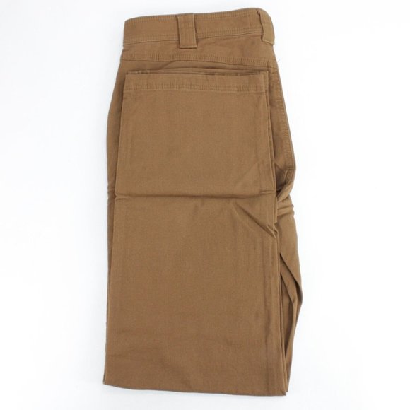 Coleman Mens Tear Resistant Stretch Canvas Utility Pant Brown Size 34 X 32 - Picture 8 of 8